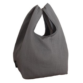 bon moment Eco Bag, Convenient Store Bag, Folding Gusset, Wide Gusset, Grocery Bag, Shopping Bag, Convenience Store Bento, Simple, Bonmoman, stripe, Free size