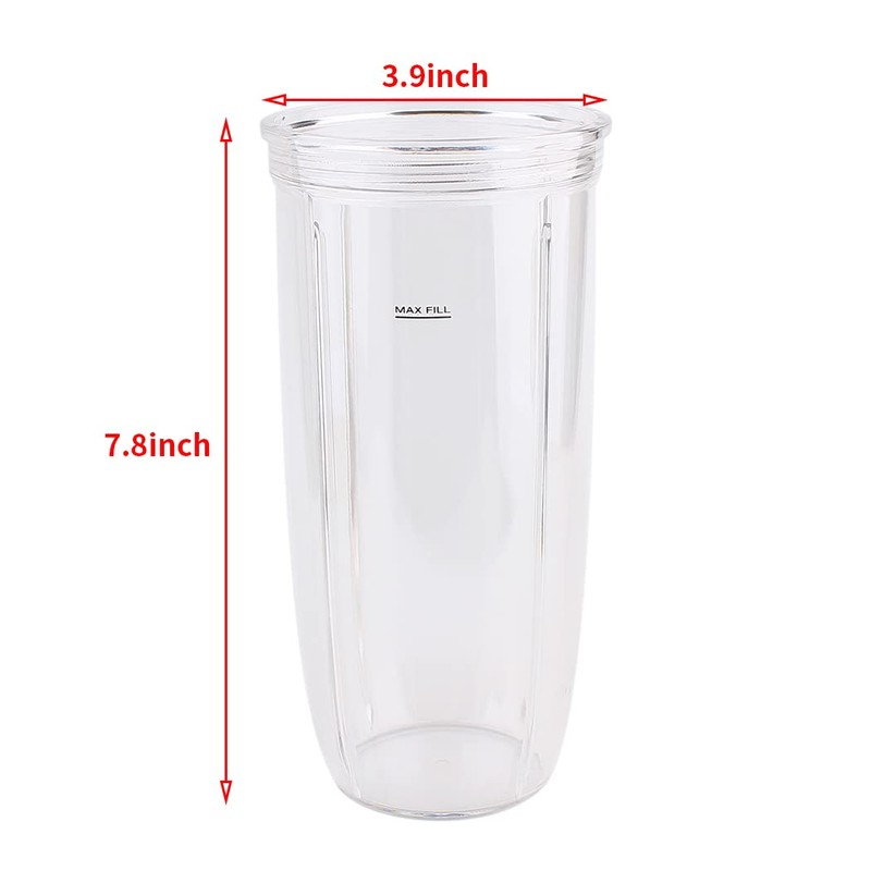 Anbige Replacement Parts Easy Twist Extractor Blade with 32oz cup