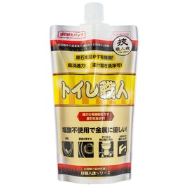No chlorine required! Removes urinary stones without damaging the metal. Contains golden organic acid! Toilet Craftsman 13.5 fl oz (400 ml) Refill Pouch