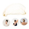 IWOWHERO 60pcs Gold Invisible Hair Nets High Elastic Mesh Bun