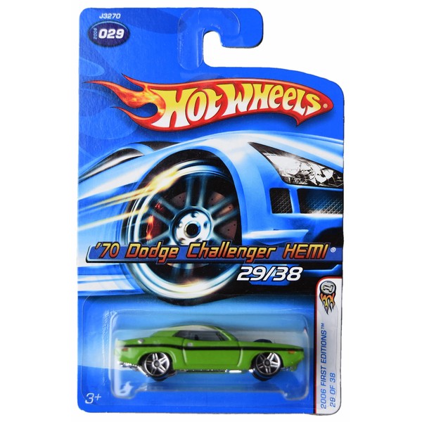 Hot Wheels '70 Dodge Challenger Hemi, 2006 First Editions 29/38
