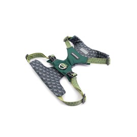 Winchester Pet No-Pull Adjustable Soft Padded Dog Vest Harness with Reflective Stitching, Smoke Pine, Medium