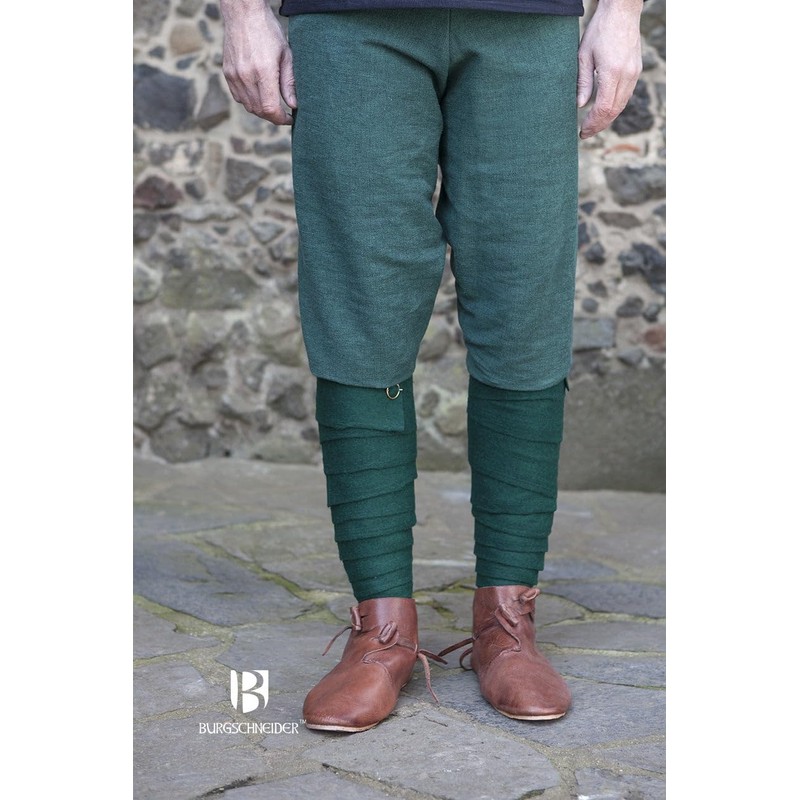 Burgschneider - Aki Wool Calf Wrap - Green (Standard, for
