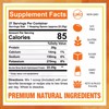 Zammex Grass Fed Bone Broth Powder - 1.32lb,20g Protein Hydrolyzed