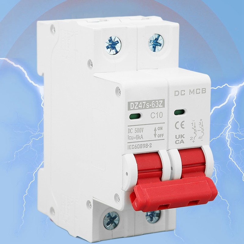 DC Circuit Breaker Magnetic System Miniature Circuit Breaker for PV