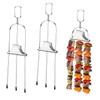 3 Pcs Kabob Skewers for Grilling - 14'' Stainless Steel
