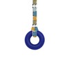 Oojamabobs Sensory Ring pendant chew necklace - Autism - Navy