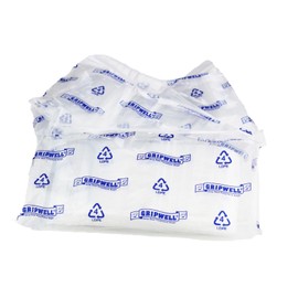 bag it Plastics Grip Seal Bags - Self Seal Resealable Food Safe - 2.25'' x 2.25'' / 56mm x 56mm - Pack of 100