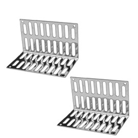 nijimomo Drainage Gutter Guard Drainage Filter L Shape for Veranda Leaves Garbage Cleaning Tool (2)