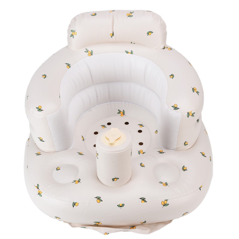 Multifunctional Baby PVC Inflatable Spine Protection Bathroom Sofa Learning Eating