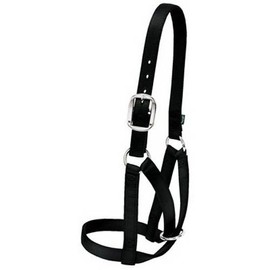 Weaver Leather Livestock Cow Barn Halter Black, Large
