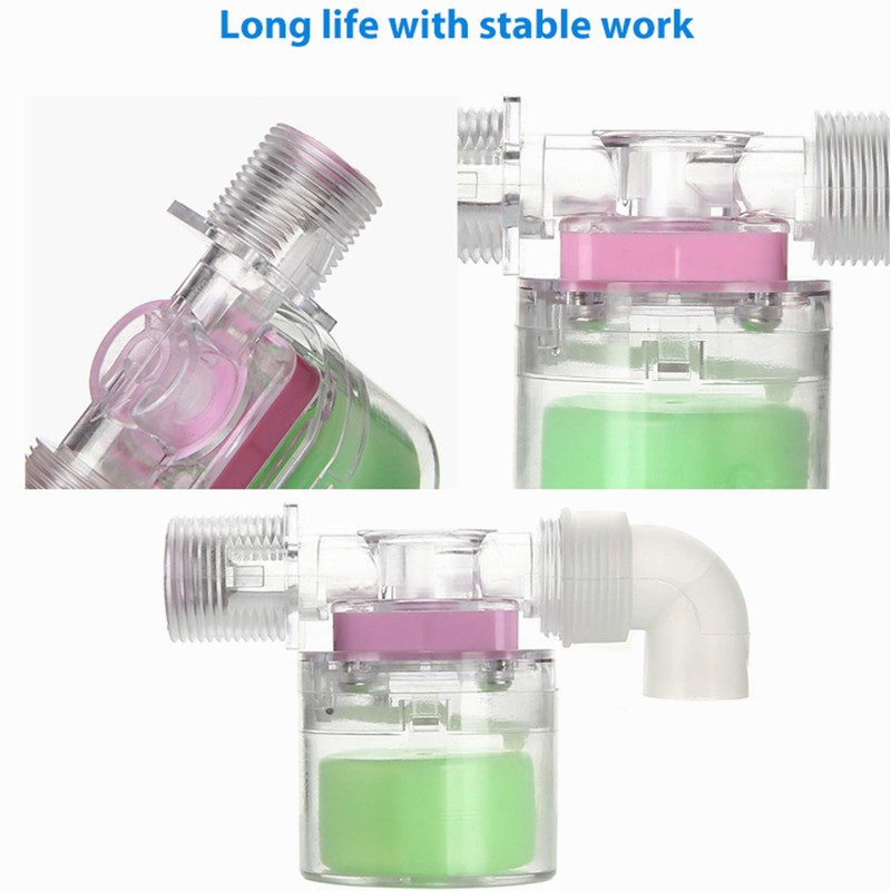Transparency Water Float Valve, Water Level Control Water Tank Traditional