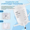 Heagimed Pack of 10 Urine Bags, 1000 ml Urine Bag