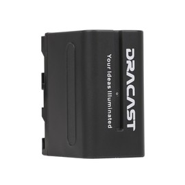 Dracast 1x NP-F 6600mAh Battery and 1 Charger Kit