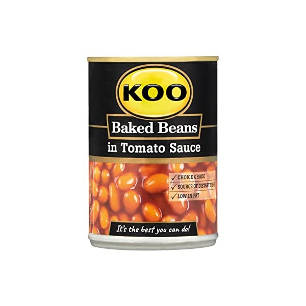 Koo Frijoles horneados, con tomate y hierbas (Kosher) 410 g
