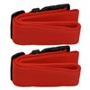 Pair Luggage Straps for Suitcases, Secure & Adjustable Luggage Straps,