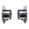 Antrader 4-Pack Stainless Steel Closet Rod Flange 1.5 Inch Dia.