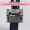 Rugged Organizer Insert for Briefcase Tote Shoulder Messenger Bag -