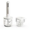Food Processor, Electric Food Chopper with Meat Grinder & Vegetable