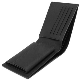 Dunhill 22R2P10PS001R Men's Bi-Fold Wallet, Plain, Black,, Black