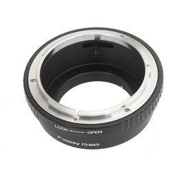 Fotasy FD Mount Lens to M4/3 Adapter, FD MFT Converter, Compatible with Panasonic G7 G9 GF8 GH5 GX7 GX8 GX9 GX85 GX80 GX850 G90 G91 G95 G100 Olympus E-M1 E-M5 E-M10 I II III E-PM2 E-PM1 Pen-F E-M1X