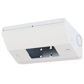 Under Cabinet/Counter Outlet Box for Hidden Outlets, Easy to Install, Design with an Angle, Sturdy Steel Structure, Stylish & Affordable Solution to Keep Backsplash Tidy (for GFCI Wall Outlet)