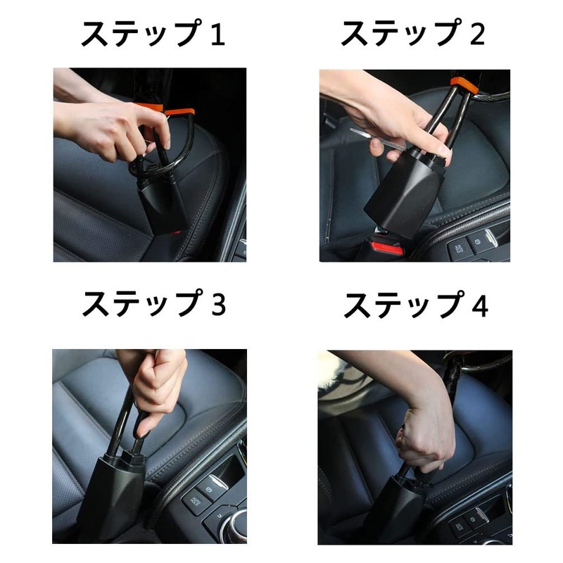 RUNZE Anti-Theft Lock, Steering Wheel Lock, Steering Wheel Lock, Universal