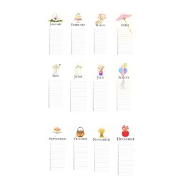 Perpetual Calendar for Birthdays, Anniversaries, Important Dates and Monthly Remembrances. Dates to Remember Book. Journal for Special Days. Wall Hanging - Stay Organized - Never Forget a Date