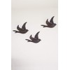 Kalalou CYB1262 CAST IRON FLYING BIRD WALL HOOK,Dark Grey,6.4"L x