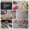 PATIKIL 23pcs Magnetic Wrench Organizer for Tool Box, Magnetic Modular