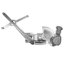Brock Replacement Front Driver Power Window Regulator with Lift Motor Compatible with 1982-1986 GM C/K Pickup