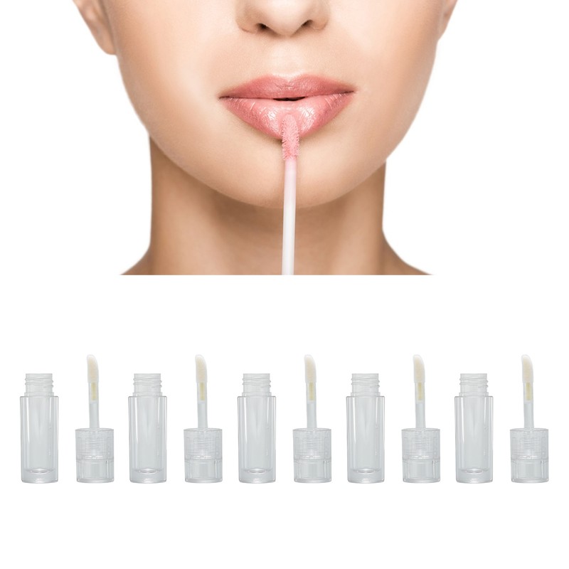 2ml Lip Gloss Tube Empty Transparent Portable Lightweight Refillable Empty