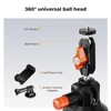 K&F Concept 3 inch suction cup holder with ball head