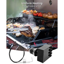 TIKSCIENCE Grill Igniter Kit Fit for Oklahoma Joe's Longhorn Combo 15202029 16202046 18202083 Charbroil Deluxe 463714514 463714914 463714915 Smoker Igniter