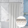 Hotop 30 Pcs Metal Drapery Curtain Rings 0.98/1.26/1.65 inch Interior