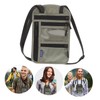 Mipcase Travel Neck Wallet Blocking Passport Holder Neck Pouch with