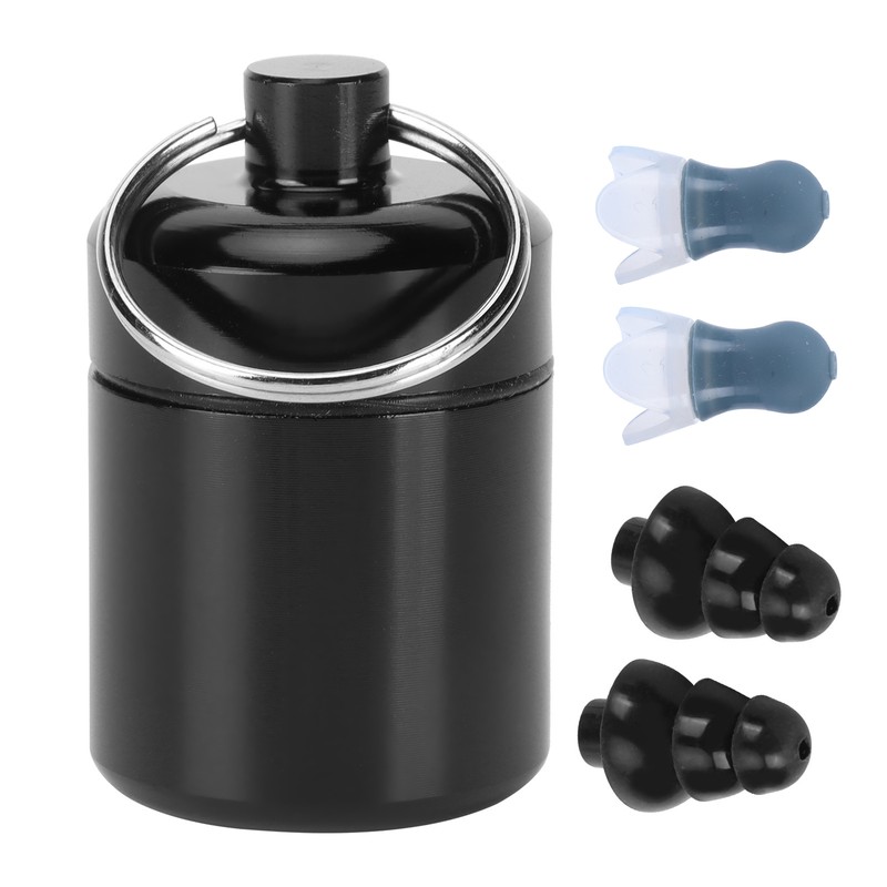 Waterproof Ear Plugs with Filter Noise Reduction Reusable Earplug Protector