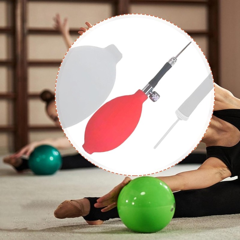 predolo Bomba de inflado rápido para Pelotas de Gimnasia artística,