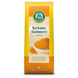 Lebensbaum Turmeric Turmeric, Organic Spice for Rice Dishes, Chutneys and Smoothies with Mild Spicy Flavour, Ground, 50 g