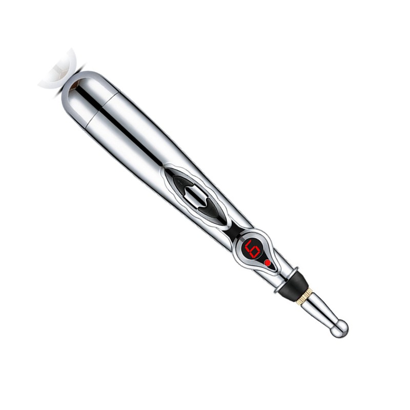 Electronic Accupuncture Pen Relieve Fatigue Reduce Pain 5 Heads 9