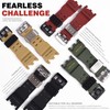 Black Natural Resin Replacement Watch Strap for Casio G-Shock Master