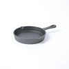 HAWOK Cast Iron Mini Skillet, Round Pan, Mini Server, DIA