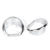 Unbranded Chrome Gauge Bezel Trims For Harley Electra Street Glide