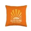 Block Island RI - Sunny Block Island Rhode Island Throw