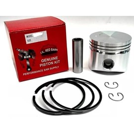 Lil Red Barn .010 Oversize Piston Kit Compatible with Kohler K321, M14, 14hp Cast Iron Block Engines Replaces Part # 47-874-10-S, chrome