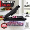 Mueller Pro-Series 10-in-1, 8 Blade Vegetable Chopper, Onion Mincer, Cutter,