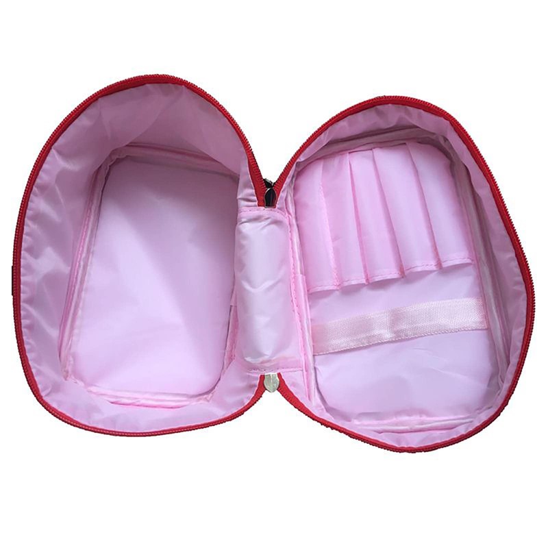 Puckator Poppy Fields Zippered Cosmetic Bag with Handle Toiletry Travel
