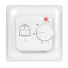 Mi-Heat MST1 Flush-Mounted Room Thermostat with Floor Sensor, White, Thermostat