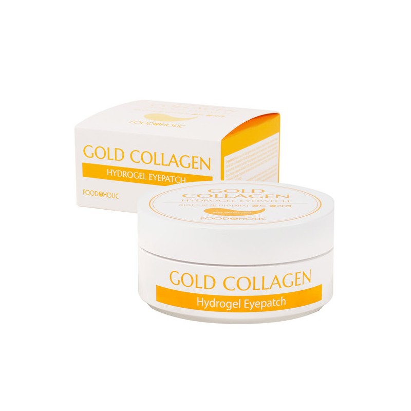 Food Aholic Gold Collagen Hydrogel Eye Patch 90g (60 patches)