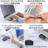 Sanwa Direct 400-FPRD2 USB-C Fingerprint Reader, Supports Windows Hello Function,